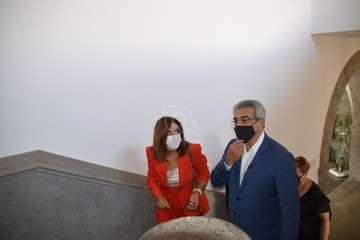 Visita oficial a Telde de Román Rodríguez, vicepresidente del Gobierno de Canarias/TA y Acfi Press.